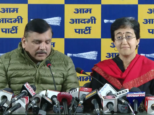 आतिशी बोलीं-अजय माकन पर 24 घंटे में कार्रवाई करे कांग्रेस:वरना I.N.D.I.A गठबंधन से बाहर करने की मांग करेंगे, ये केजरीवाल को एंटी-नेशनल कहते हैं