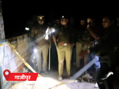 बैंक के 42 लॉकर लूटने वाले 2 बदमाशों का एनकाउंटर:4 घंटे के अंदर एक को लखनऊ, दूसरे को गाजीपुर में मार गिराया