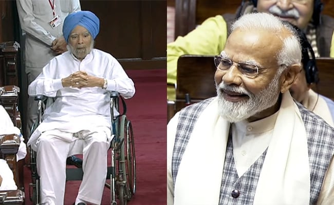 When Manmohan Singh Went To Rajya Sabha In Wheelchair, PM Modi Praised Him