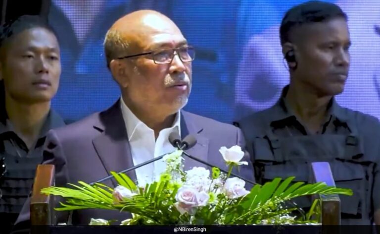 "Condemn Indiscriminate Firing By Kuki Militants": Manipur Chief Minister