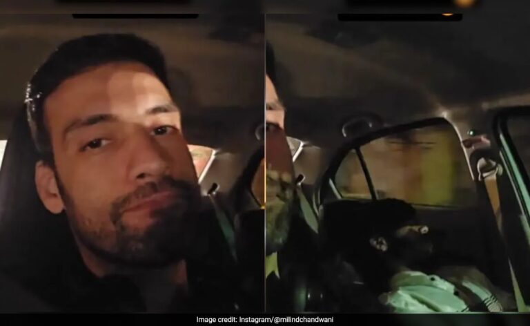 Watch: Bengaluru Man Drives Cab After Driver Falls Asleep, Video Goes Viral