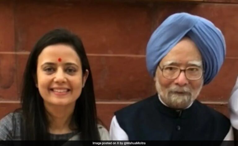 "Farewell, Dr Singh": Trinamool's Mahua Moitra Pens Note For Manmohan Singh