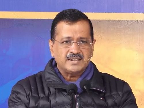 केजरीवाल बोले- पानी के गलत बिल माफ होंगे:डिटेल चुनाव के बाद बताएंगे; BJP-कांग्रेस एकसाथ चुनाव लड़ रही, उन्हें गठबंधन का ऐलान करना चाहिए