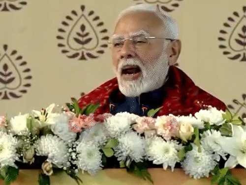 मोदी बोले-हार के डर से आपदा वाले घोषणाएं कर रहे:भाजपा कार्यकर्ताओं से कहा- वे कहते हैं फिर आएंगे, जनता कहती है फिर खाएंगे
