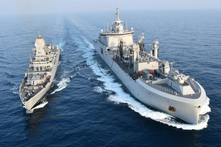 French Navy Conducts Air-Sea Tactical Manoeuvres With Indian Navy
