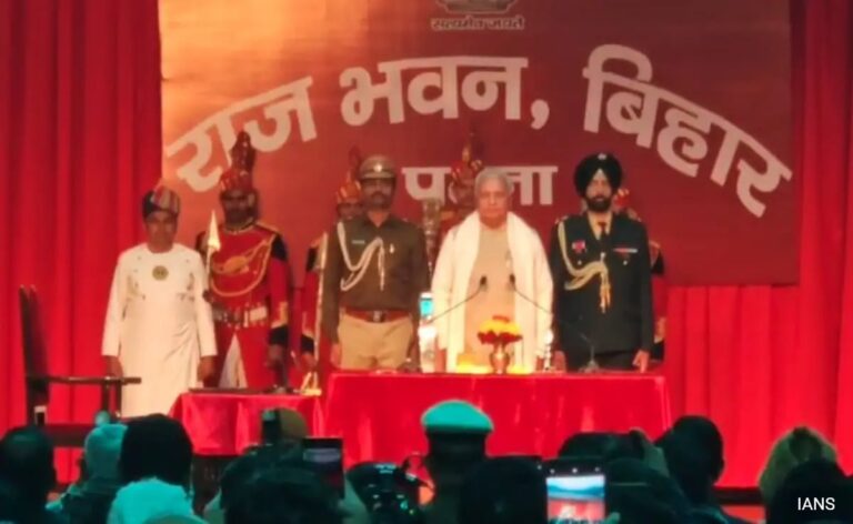 Arif Mohammad Khan Sworn In As 42nd Bihar Governor