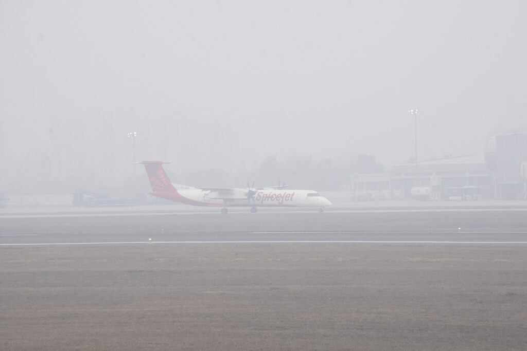 Over 400 Flights Delayed As Dense Fog Disrupts Operations At Delhi Airport