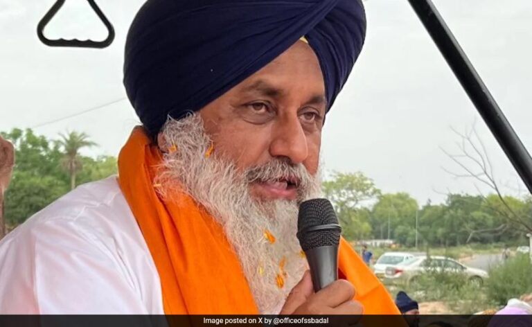 Sukhbir Badal's Resignation As Party Chief Accepted By Shiromani Akali Dal