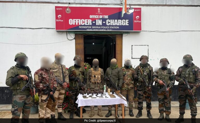 35 Weapons, Ammunition Seized From Manipur In Army, Assam Rifles Joint Ops