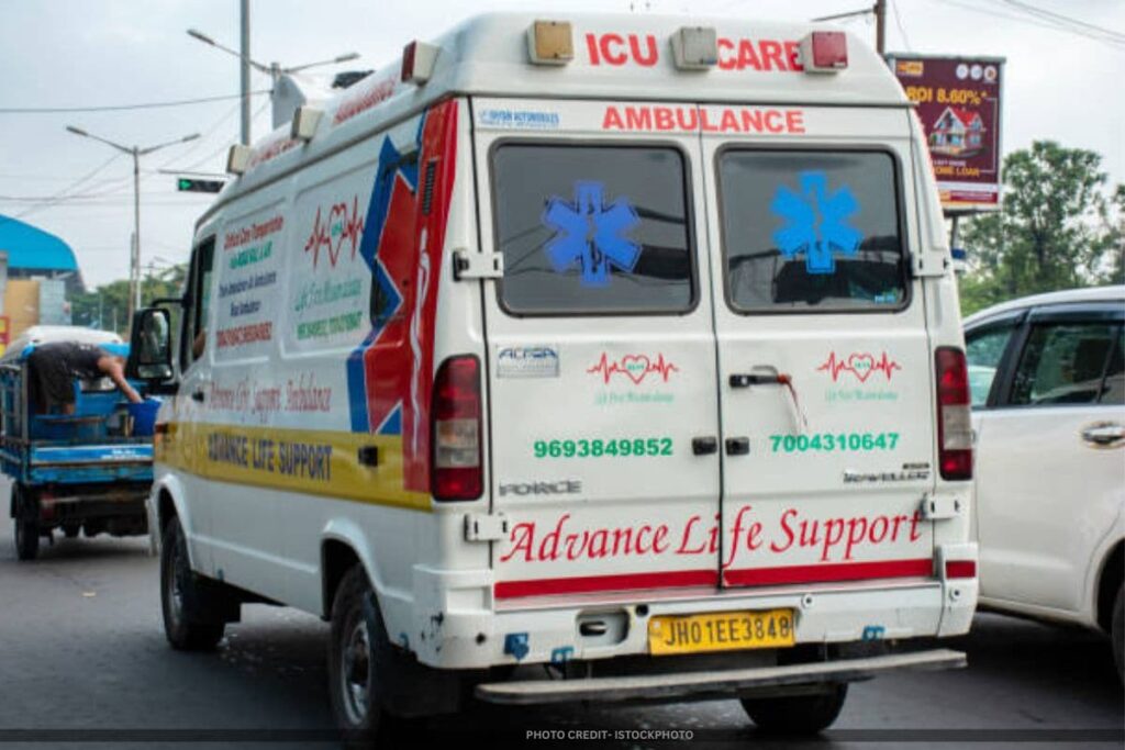 Uncontrolled Ambulance Kills 2 Devotees In Tirupati