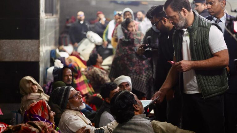 'Disease Burden, Biting Cold': Rahul Gandhi Meets AIIMS Patients' Families