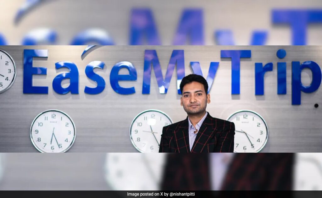 EaseMyTrip CEO Nishant Pitti Resigns, His Brother To Take Over