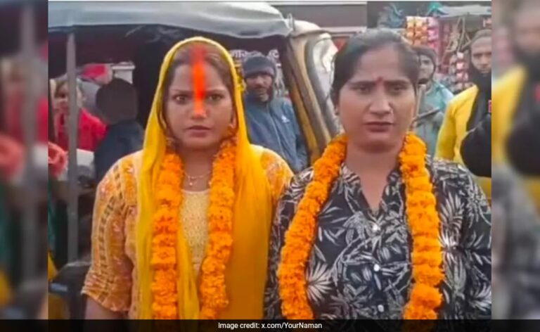 Fed Up With Alcoholic Husbands, 2 Women Leave Home, Marry Each Other In UP