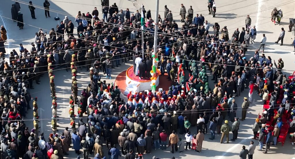 National Flag Unfurled For First Time In 35 Years At J&K's Tral