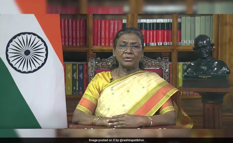 "Promises To Redefine Good Governance": President Backs One Nation, One Poll