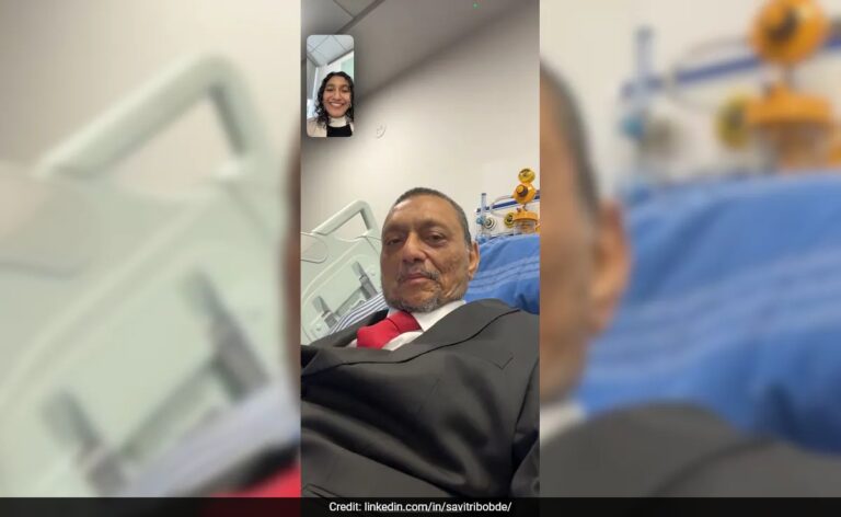 Ex-CJI's Daughter Shares Picture Of Father Working From Hospital