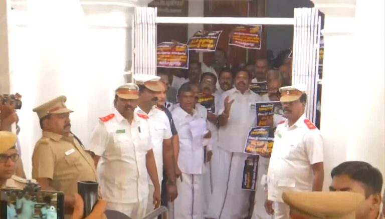 High Drama In Tamil Nadu Assembly Amid Protests On Anna University Rape Case