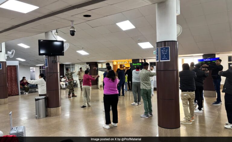 Passengers Waiting At Jodhpur Airport Seen Stretching. Here's Why