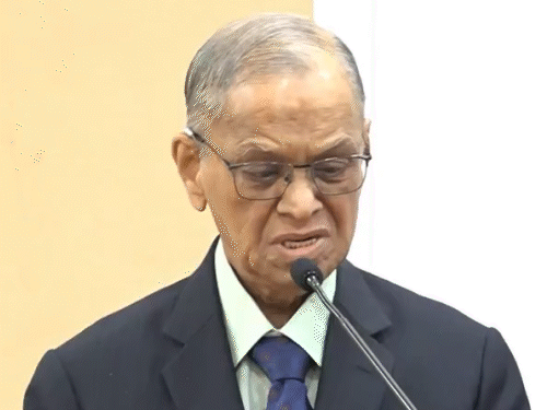 मूर्ति बोले-हफ्ते में 70 घंटे काम कोई थोप नहीं सकता:इस पर आत्मचिंतन हो बहस नहीं; मैं भी सुबह 6.30 से रात 8.30 तक काम कर रहा