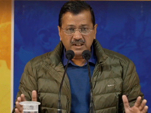 दिल्ली चुनाव अपडेट:केजरीवाल बोले- केंद्र सरकार ने 400-500 लोगों का 10 लाख करोड़ रुपए कर्ज माफ किया, GST जनता पर टैक्स का बोझ
