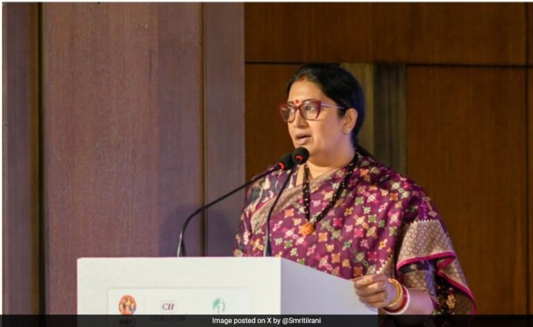 "When Skilled, Women Become More Equipped To Face Challenges": Smriti Irani