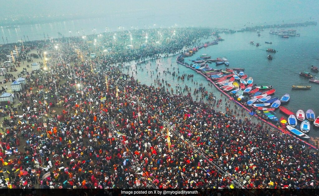 LIVE Updates: Maha Kumbh Begins, 60 Lakh People Take Holy Dip In Prayagraj