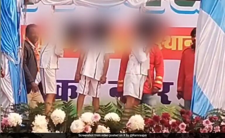 Shocking Video Of Students' Disturbing Stunt At School Function Goes Viral