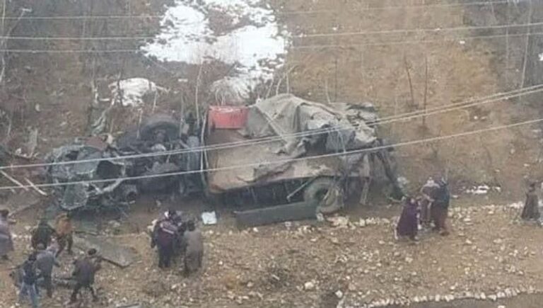 2 Soldiers Die, 2 Injured As Army Vehicle Falls Into Gorge In J&K