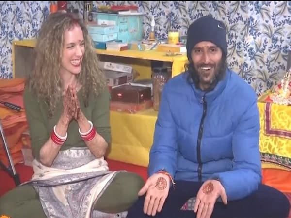 Maha Kumbh: India's Siddharth Marries Greece's Penelope With Vedic Rituals