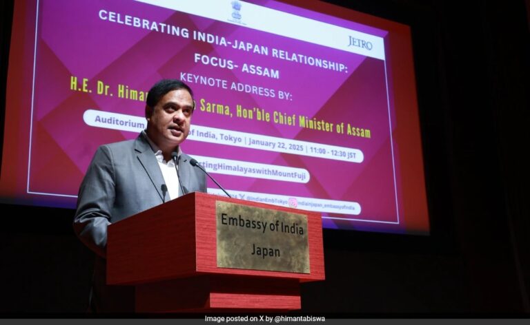 In Japan, Himanta Sarma Highlights Growth To Attract Investors To Assam