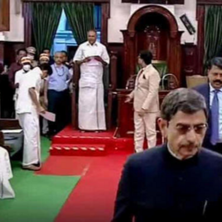 तमिलनाडु गवर्नर ने बिना स्पीच दिए विधानसभा से वॉकआउट किया:कहा- राष्ट्रगान का अपमान हुआ; CM स्टालिन बोले- ये बचकाना व्यवहार