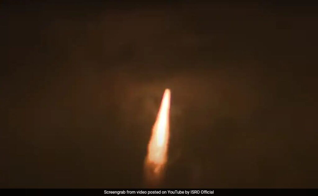 In ISRO's 100th Mission, GSLV-F15 Carrying Navigation Satellite Lifts Off