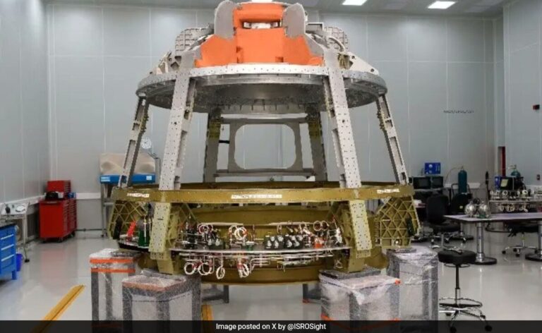 ISRO Dispatches Crew Module For First Uncrewed Mission Of Gaganyaan