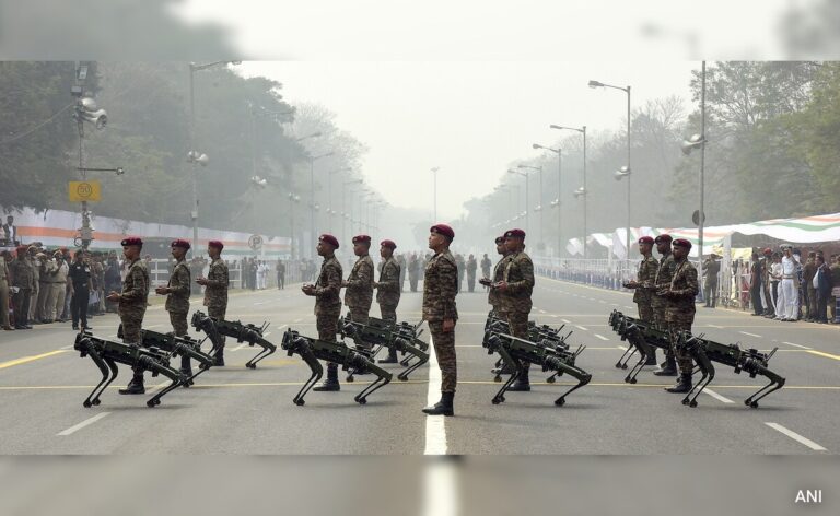Meet 'MULE' Robotic Dog 'Sanjay', Star Of Republic Day Parade In Kolkata