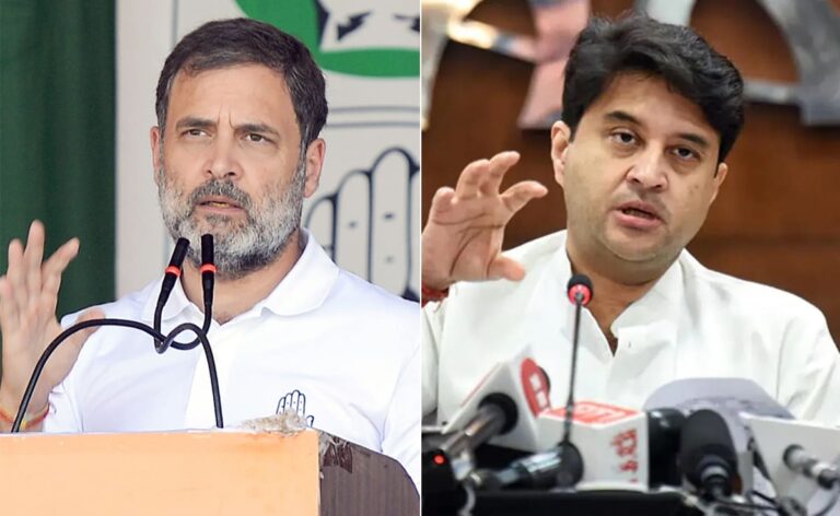 Rahul Gandhi's Remarks Draw Royal Pushback From J Scindia, Cousin Dushyant