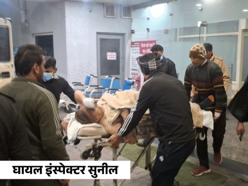 यूपी STF ने एक साथ 4 बदमाश मार गिराए:शामली में 3 बदमाश कार में ढेर हुए; ठोकिया को मारने वाले इंस्पेक्टर को गोली लगी