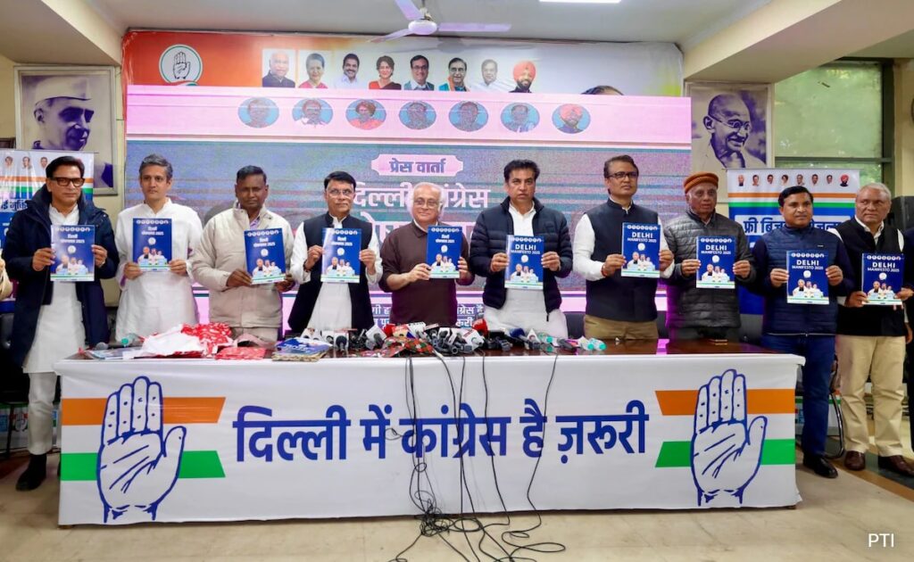 Caste Census, Ministry For Purvanchalis In Congress' Manifesto For Delhi