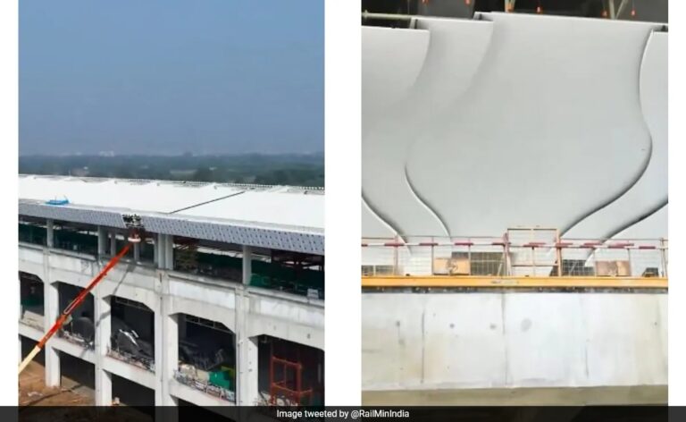 Railway Ministry Shares Video Of Bullet Train Station Being Built In Gujarat