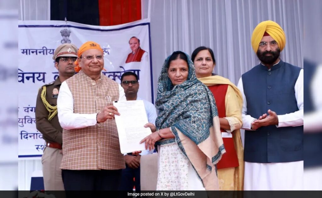 Delhi Lt Governor Grants Relaxation In Job Criteria To 1984 Riot Survivors