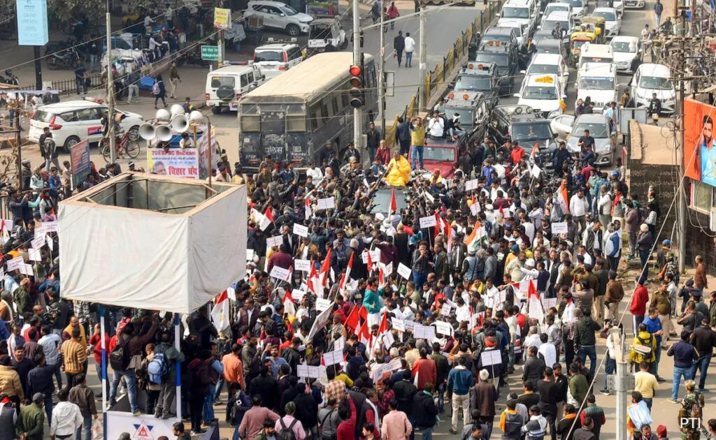 Pappu Yadav's Supporters Block Roads, Burn Tyres In Bihar Amid BPSC Row
