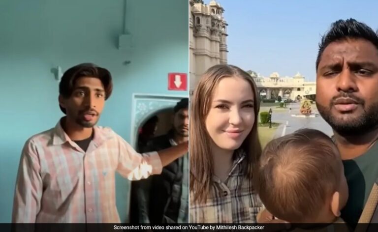 Indian Man's Russian Wife Harassed In Udaipur, Internet Calls For Action