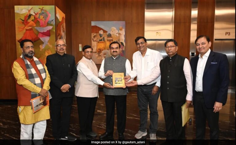 Adani Group Pledges 1 Crore Free Copies Of 'Arti Sangrah' To Maha Kumbh Devotees