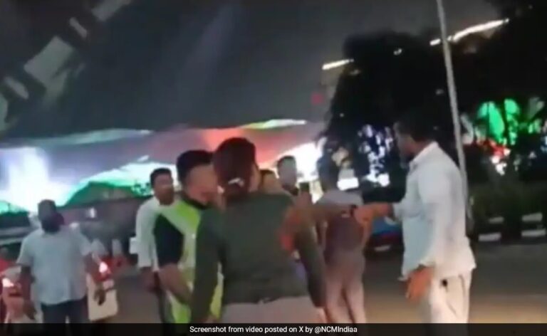 Video: Woman Abuses, Thrashes Cab Driver At Mumbai Airport, Police Reacts