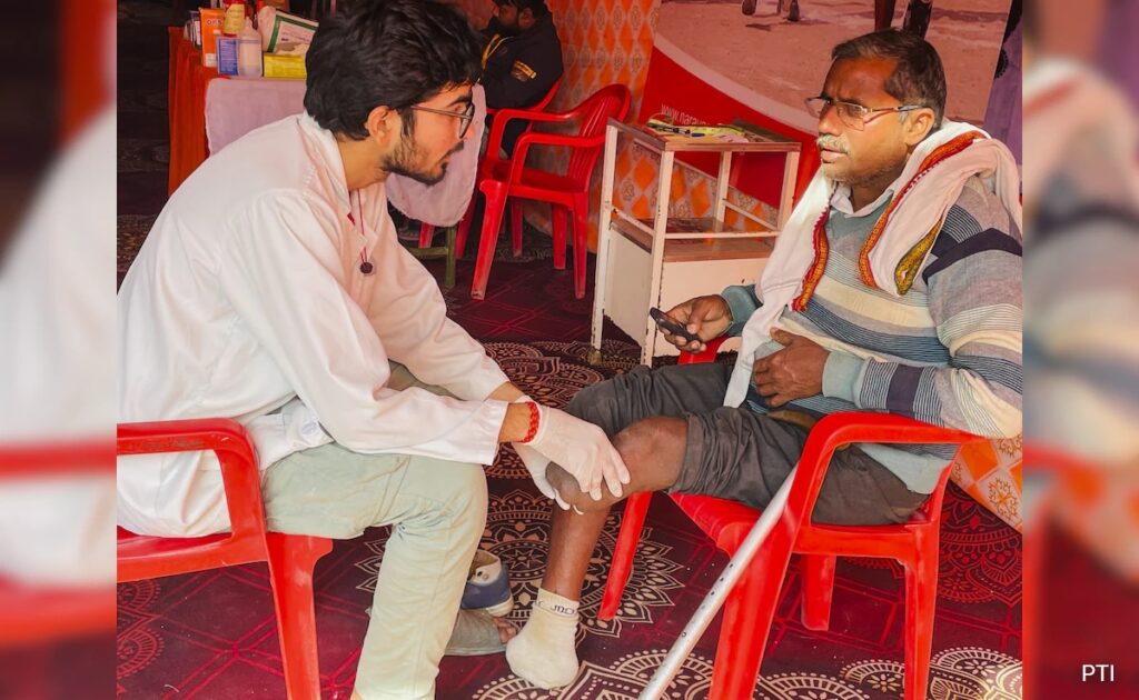 Free Artificial Limbs, Treatment For Persons With Disabilities At Maha Kumbh
