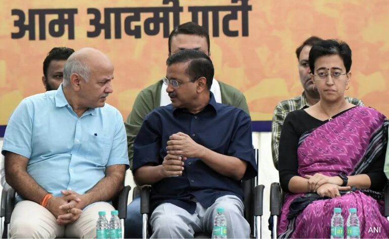 Arvind Kejriwal, Atishi, Manish Sisodia Trail, Show Early Leads