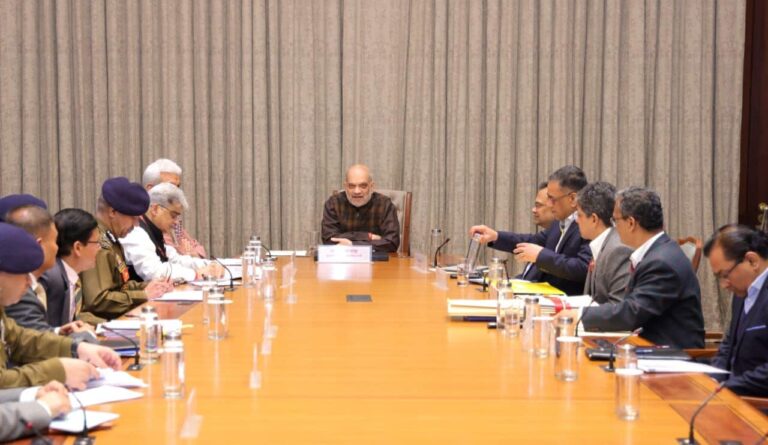 Amit Shah Reviews Security Audit Done By Forces In Jammu And Kashmir