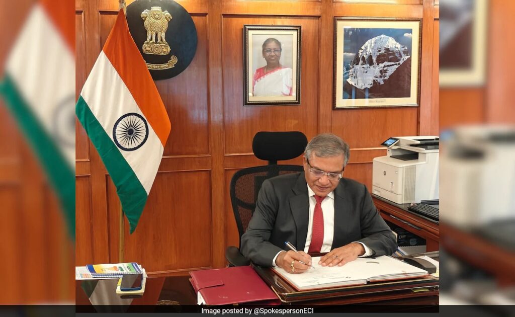 Gyanesh Kumar Takes Charge As Chief Election Commissioner