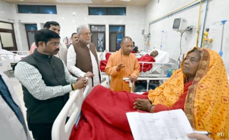Maha Kumbh Stampede: Yogi Adityanath Meets Injured In Hospital