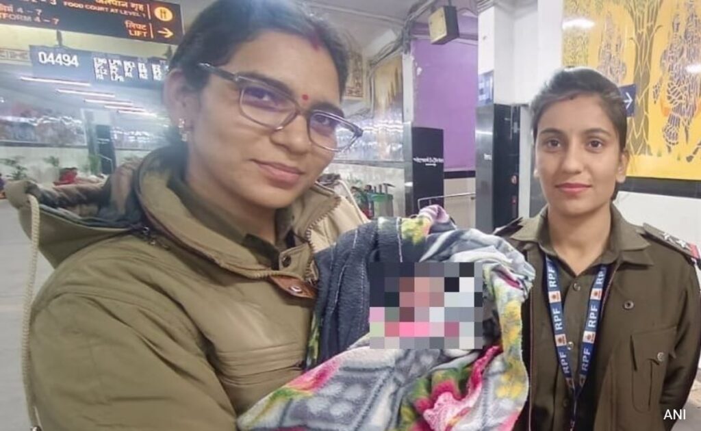 Woman Delivers Baby On Train At Delhi Station, Railway Cops Assist Her
