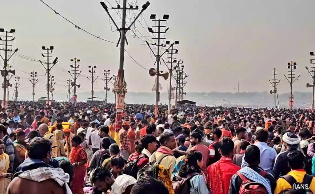 Over 1.3 Crore Take Holy Dip On Final Day Of Maha Kumbh In Prayagraj
